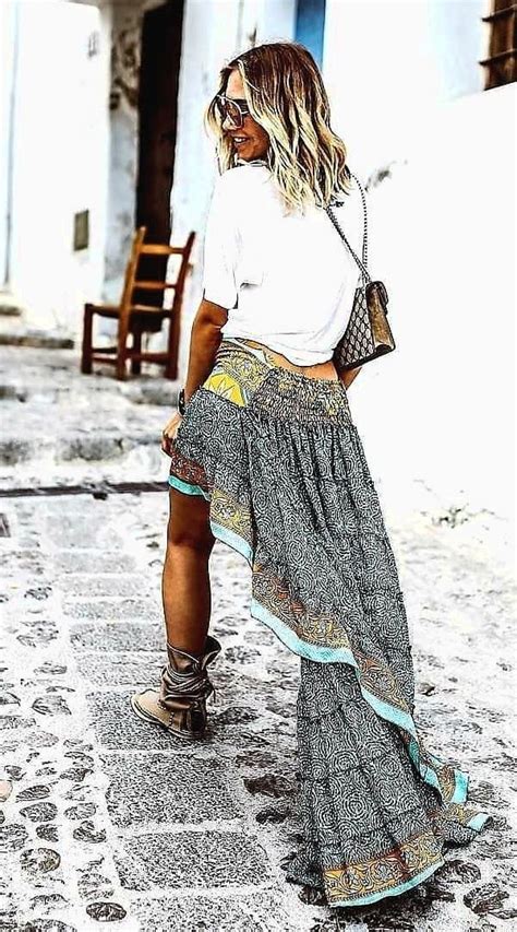 30 Cute Boho Outfits That Always Look Fantastic Boho Outfits Boho