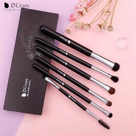 Buy Ducare 6pcs Cosmetic Makeup Brushes Set Eye Shadow Blending Eyeliner Eyelash Eyebrow