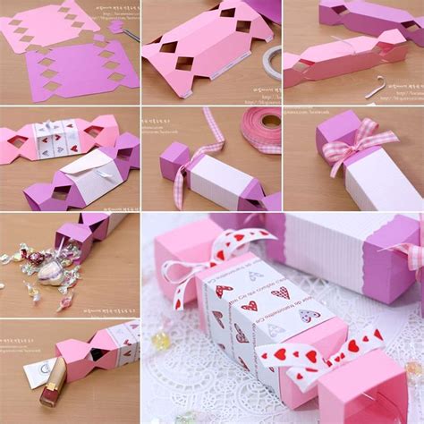 Adorable Candy Shaped Gift Box Tutorial