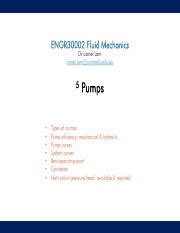 Mastering Fluid Mechanics Types Efficiency And Operation Course Hero