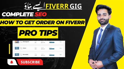 How To Get Order On Fiverr New Method To Rank Your Gig How To Get