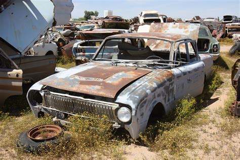 Arizona Classic Car Junkyard Fords Lincolns And Mercurys At Desert