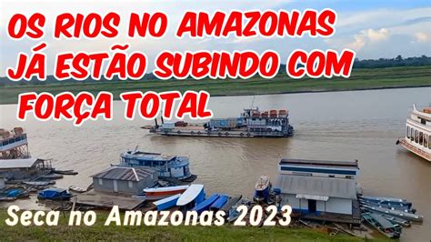 Os Rios do AMAZONAS voltou a subir após a maior seca de sua história