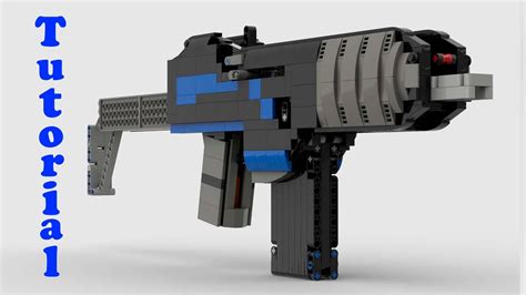 How To Build Lego Gun That Works Assault Rifle 9a 91 Tutorial Youtube