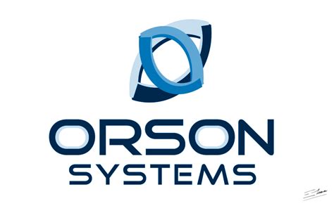 Diseño Del Logo De Orson Systems Empresa De Ingeniería De Software