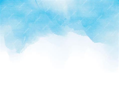 Premium Photo Blue Watercolor Texture Background