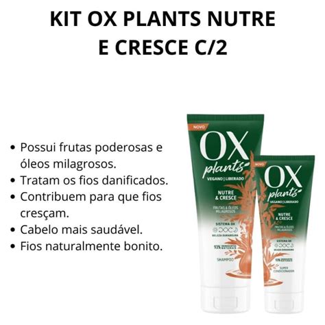 Kit Ox Plants Nutre E Cresce C 2