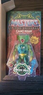 Masters Of The Universe Origins Camo Khan Action Figure Complete Mattel