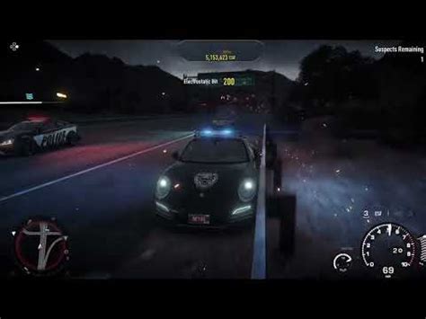 Need For Speed Rivals Porsche Turbo S Busting Racer Gameplay Youtube