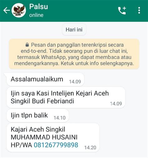 Catut Nama Kajari Dan Kasi Intel Pelaku Minta Rp25 Juta Ke Pegawai