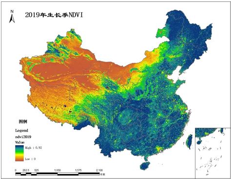 中国生长季1km植被指数（ndvi）空间分布数据集ndvi用哪个月份好 Csdn博客