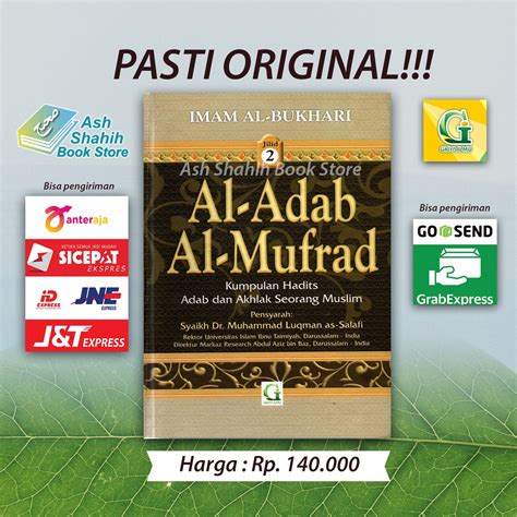 Jual Al Adab Al Mufrad Jilid Original Syarah Adabul Mufrad Jilid