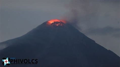 Bulkang Mayon Nagbuga Ng Tonelada Ng Sulfur Dioxide Pang Masa