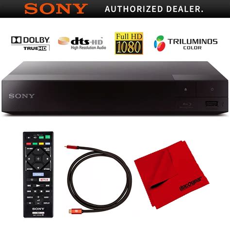 Sony Bdp S Streaming Blu Ray Disc Player With Dolby Truehd And Dts