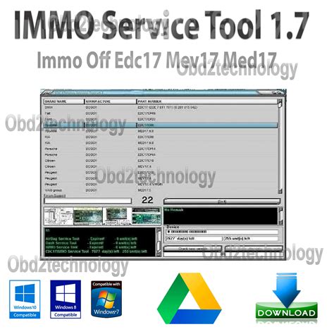 Immo Service Tool Pin Key Code Immo Off Calculator Software