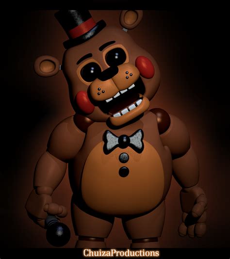 The Toy Freddy - [FNaF 2 Blender Render] by ChuizaProductions on DeviantArt