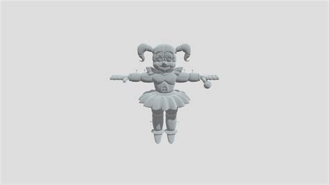 Circus Baby 3d Model By Dantemorales722 Ade2295 Sketchfab