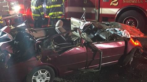 Woman Suffers Life Threatening Injuries After Crash On Merritt Parkway In Norwalk Nbc Connecticut