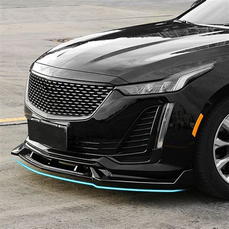 Carbon Fiber Cadillac Front Bumper Lip For CT5 CT5 V Cadillac