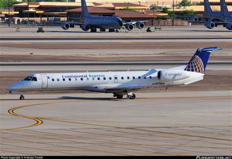 N Continental Express Embraer Erj Xr Photo By Andreas Traxler