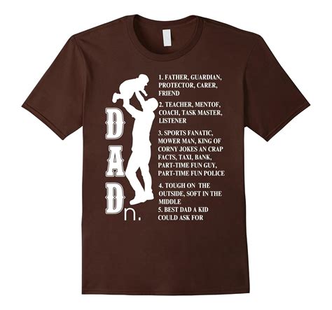 Fathers Day Gift For Dad Dad Noun T Shirt All About Dad TD Teedep