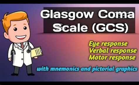 Glasgow Coma Scale Gcs Made Easy With Mnemonics And Pictorial Otosection Otosection