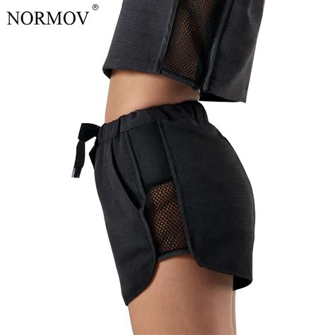 Buy Normov Casual High Waist Shorts Women Summer Solid