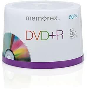 Memorex DVD R 16x 4 7GB 50 Pack Spindle Buy Online At Best Price In