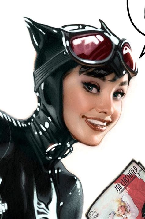 Catwoman Comic Book Inspired Artwork Adam Hughes