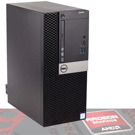 Dell Gaming Computer Tower Optiplex 7050 Core I7 16gb Memory 512gb Ssd