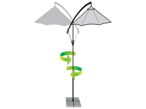 Parasol déporté Jardin equipement de jardin Fan de Lidl FR