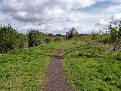 Cycle Path Following Route Of Former © Kevin Waterhouse Cc By Sa20