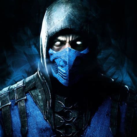 Sub Zero Mortal Kombat Face