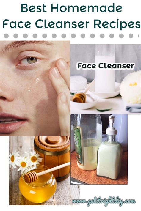 Best Facial Cleanser You Can Make At Home Homemade Face Cleanser