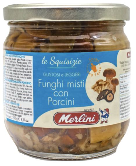 Shake And Taste Buoni E Gustosi Funghi Misti Con Porcini Merlini