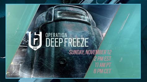 R Siege Y S Operation Deep Freeze Reveal Panel Date And Time Where