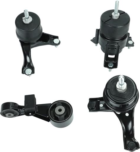 Fsbnjks 4pcs Engine Motor And Auto Transmission Mount Compatible With 2010 2011 T