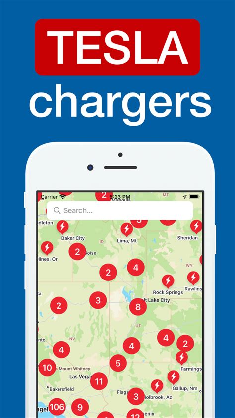 Supercharger Map For Tesla สำหรับ Iphone ดาวน์โหลด