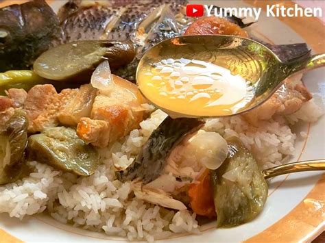 Paksiw na Tilapia (a colorful spicy Tilapia stewed dish) - Yummy Kitchen