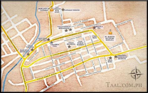 Historical Landmarks of Taal, Batangas (source: www.Taal.com.ph) | Download Scientific Diagram