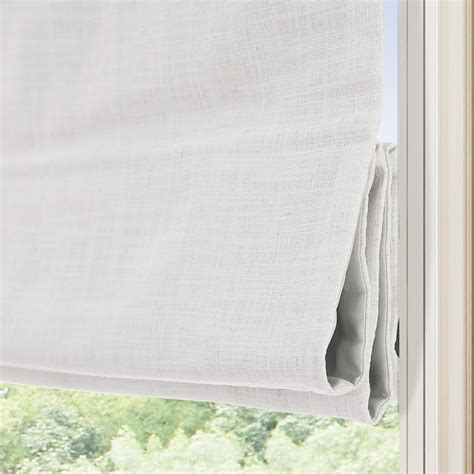 Amazon Artdix Cordless Roman Shades For Windows White Custom