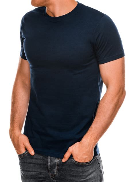 Men S Plain T Shirt S884 Navy MODONE Wholesale Clothing For Men