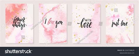 Abstract Pink Nude Watercolor Stains Background Stock Vector Royalty Free 2107749635