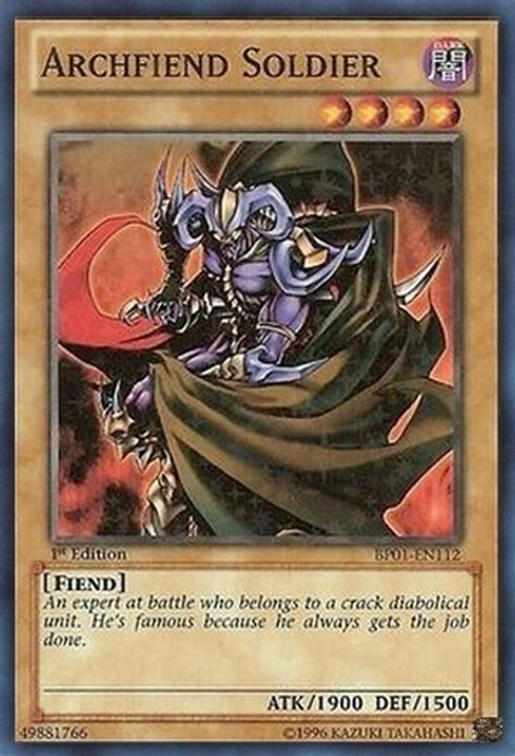 Archfiend Soldier Starfoil Battle Pack Epic Dawn Yugioh