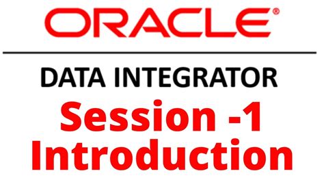 Oracle Data Integrator C Overview Introduction Oracle Data