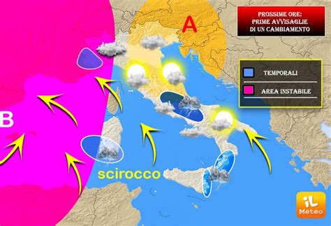 Meteo Prossime Ore Minaccia Da Ovest Sempre Pi Vicina Ecco Dove