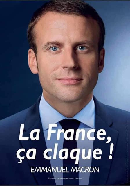 Affiche Pr Sidentielle De Macron