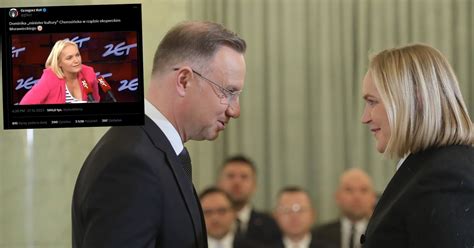 Została nową minister kultury Internauci wypomnieli kompromitujące