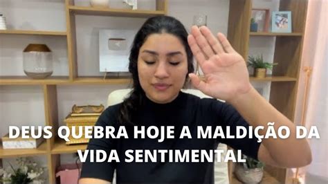 Vejo Uma BenÇÃo Chegando Em Sua Vida Sentimental Pastora Aline Garcia Ao Vivo Youtube