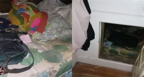 Video viral Descubren perturbadora habitación oculta en su casa llena